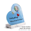 Plaque funéraire ballons-coeurs 6 Plaquedeces.fr